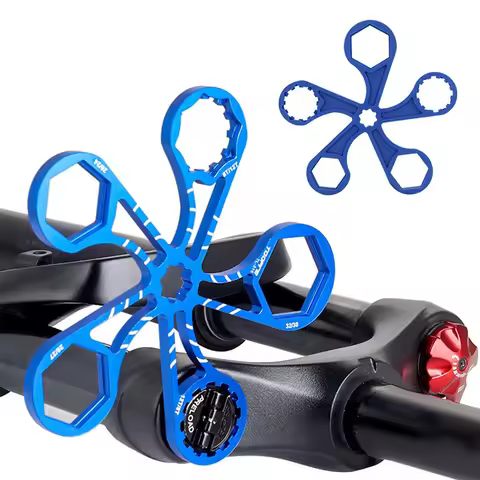 MTB Bike Bicycle Suspension Front Fork Cap Wrench Tool 8T/12T For SR Suntour XCR/XCT/XCM/RST 24/26mm