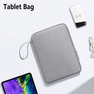 Tablet Sleeve Case Handbag Protective Shockproof Keyboard Cover USB Cable Storage For iPad For Huawe