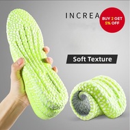 1 Pair Height Increase Shoe Insole Plantar Fasciitis Shock Absorption Insoles for Feet  1 Pasang Ins