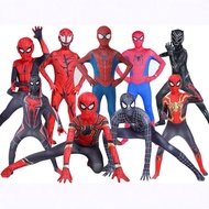 Halloween Spider-Man Miles Morales Cosplay Jumpsuit - Spandex Costume