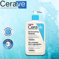 CeraVe SA Smoothing Cleanser SA Gel Nettoyant Anti-rug Cleanser 236ml 8FL OZ - Gentle exfoliation Ce