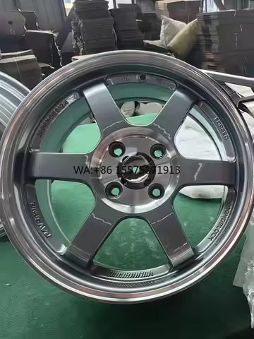 Custom 5x100 5x112 5x120 5x114.3 18 19 20 Inch Volk Racing Te37 Passenger Car Wheels Rims 4 5 Holes 
