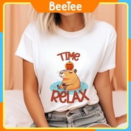 Capybara T-shirt Capybara Foreign Minister Capybara Time Relax 311