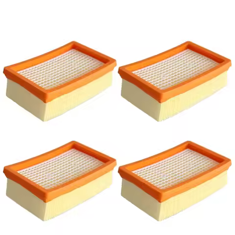 Replacement FLAT PLEATED FILTER for Karcher WD 4 Car Premium / WD 5 P Premium / WD 6 P Premium Renov