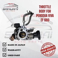 PERODUA VIVA EF 660 THROTTLE BODY HALFCUT FROM JAPAN