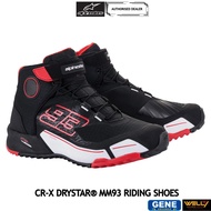 Alpinestars CR X Drystar MM93 Black Red White Motorcycle Riding Shoes 100% Original From Authorized Dealer