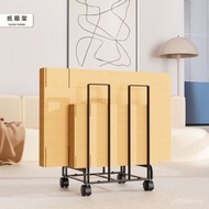 Warehouse Sundries Paper Leather Household Paper Box Storage Rack Japanese Cross-Border Wheeled Remo
