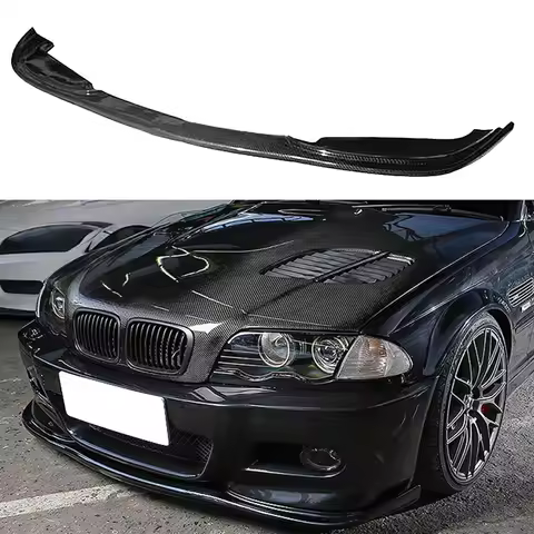 1998 To 2005 For BMW 3 Series E46 M3 HM Type Front Bumper Lip Chin Spoiler Splitter By High Quality 