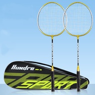 BOSHIKA Badminton Rackets Set of 2 for Outdoor Backyard Games Including 2 Rackets 1 Badminton Racket