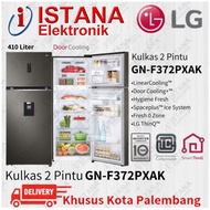 LG KULKAS 2 PINTU SMART INVERTER(FITUR DISPENSER)410 LITER GN-F372PXAK