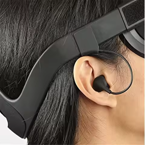Replacement VR Earphone For Oculus Rift VR Headset Noise isolating on-Ear Earphones / Oculus Rift CV