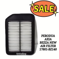 Perodua Air Filter 17801-BZ140 Axia Bezza New