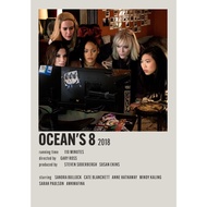 Poster OCEAN'S 8 Movies for home/bedroom/office PRESENT/GOOD FOR FAMILY/FRIENDS