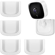 4 Pack No Drill Tapo Camera Mount, Strong Adhesive Durable Wall Mount Stand Fits for Tapo Security C