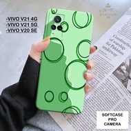 HP Vivo V21 4G Case Vivo V20 SE 5G/ - Rajacase - Vivo V21 4G casing 5G/ - Cartoon Softcase Motif - V