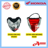 RS150 HEAD LIGHT HEADLAMP 33100-K56-N11/V01(ORIGINAL100%) TAIL LAMP LAMPU BELAKANG SET 33700-K56-N01