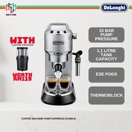 Delonghi EC685.M Coffee Machine 15 Bar Pump Pressure Thermoblock EC685M / EC685W Mesin Kopi