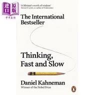 【正版保證】中商原版快思慢想 英文原版 Thinking Fast and Slow Daniel Kahneman