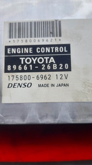 กล่อง ECU Toyota คอมมูเตอร์  89661-26B20