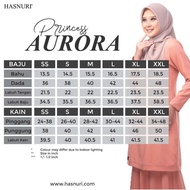 Hasnuri Kurung Princess Aurora Purple