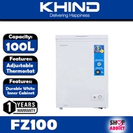 Khind 100L Chest Freezer FZ100