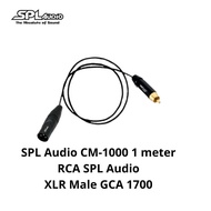 SPL Audio Custom XLR to RCA CM-1000 1 meter