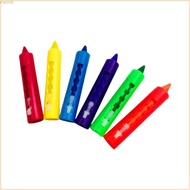FACY 6 Color Easy to Grip Crayon with Pen Holder For Kids Aged 3 Doodling Art Drawing