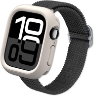 RHINOSHIELD CrashGuard Bumper Case Compatible with Apple Watch Series 10 46mm / 42mm Slim Protective