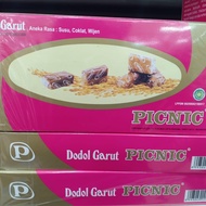 Dodol Picnic Garut 500 GRAM Aneka Rasa Susu Cokelat dan Wijen