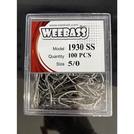 [ลดเฉพาะวันนี้] เบ็ดก้านยาว Weebass 1930 SS     KM4.27110⚡สุดปัง⚡