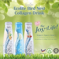 [FREE 1 GIFT] ECOLITE THE JOY OF LIFE COLLAGEN BIRD'S NEST ORIGINAL  / LONGAN  / RED DATE &amp; WOLFBERRY 250ML EXP04/2025