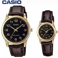 Casio Couple Watch MTP-V001GL-1B & LTP-V001GL-1B