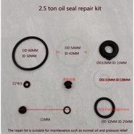 Car Repair Tool Jack Accessories Horizontal 2.5 Ton Jack Seal Kit 1 Set
