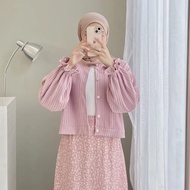 ALISA CROP CARDI KNIT/ OUTER BUTTON VINTAGE KOREA
