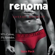 Renoma Cotton Stretch, Mini Briefs, 3pcs.