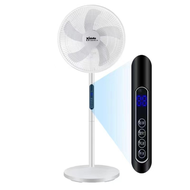 kipas berdiri Remote Control Stand Fan 16 Inch Floor fan 9-hour timer kipas angin berdiri