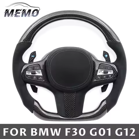 Car Carbon Fiber Steering Wheel for BMW F06 F10 F11 F20 F22 F30 E70 E82 G01 G02 G05 G06 G20 G30 G31