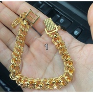 🔥Gelang tangan original emas Bangkok free cop 916🔥