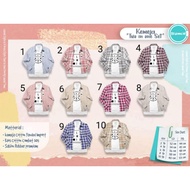 KEMEJA Ready Set Blooms.id Shirt size 2-10t