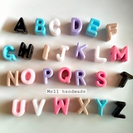 50 Grams of 3D Large Alphabet Letter Beads