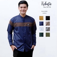 Lga613 D2289 Koko Shirt For Adult Men Long Sleeve Motif Koko Shirt For Men Long Sleeve With Sogan Motif, Batik Combination, Color Combination, Uniform