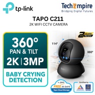 TP-LINK CCTV TAPO C211 2K QHD Pan/Tilt Home Security Wi-Fi Camera