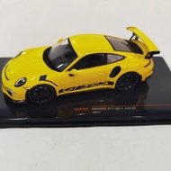 Limited Edition Car Model IXO 1/43 PORSCHE 911 991 GT3 RS 2017 PORSCHE Car Model Alloy