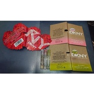DKNY My NY 淡香精 EDP 1.5 ml + 粉戀蘋果淡香精 Be Delicious Fresh Blossom EDP 1.5 ml + 青蘋果淡香精 Be Delicious EDP 