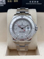 二手 USED  ROLEX 勞力士 YACHT-MASTER 16622 銀色 2002年8月 全套 FULL SET