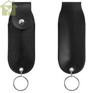 2Pcs Pepper Spray Pouch Mini Portable Pepper Spray Holster PU Leather Top Flap Spray Protective Hols