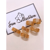 Ready Stock 算盘戒指 Ship 48 Hrs