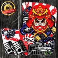 MIO SPORTY GASTANK STICKER JDM 2 ej cycle