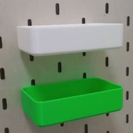 Pegboard Organizer Box 12 x 7 x 3 cm