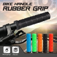 Mountain Bicycle Hand Grips BMX Handle Black Bike Soft